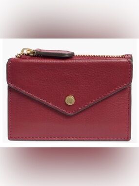AMIEE Kestenberg Calgary Wallet Elegant Red Leather 2026